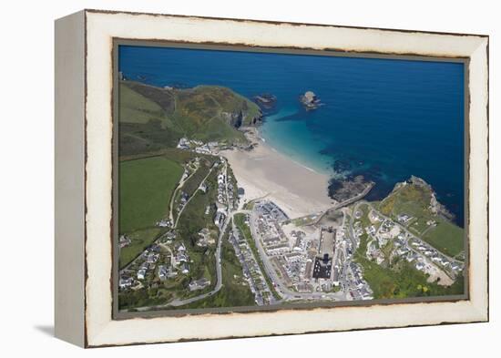 Portreath, Cornwall, England, United Kingdom, Europe-Dan Burton-Framed Premier Image Canvas