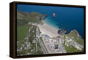 Portreath, Cornwall, England, United Kingdom, Europe-Dan Burton-Framed Premier Image Canvas