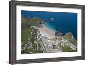 Portreath, Cornwall, England, United Kingdom, Europe-Dan Burton-Framed Photographic Print