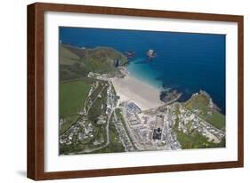 Portreath, Cornwall, England, United Kingdom, Europe-Dan Burton-Framed Photographic Print