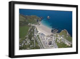 Portreath, Cornwall, England, United Kingdom, Europe-Dan Burton-Framed Photographic Print