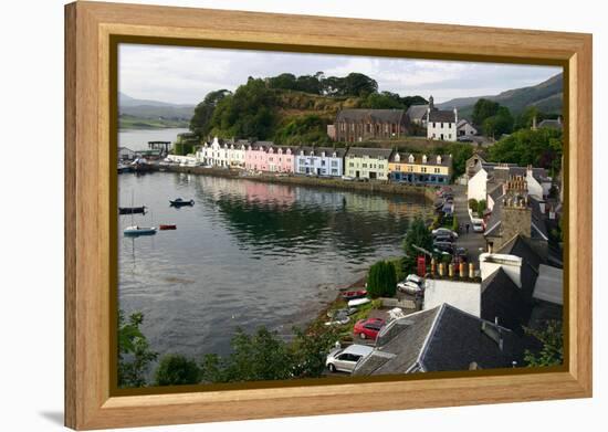 Portree, Isle of Skye, Highland, Scotland-Peter Thompson-Framed Premier Image Canvas