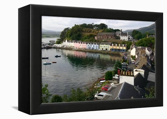 Portree, Isle of Skye, Highland, Scotland-Peter Thompson-Framed Premier Image Canvas