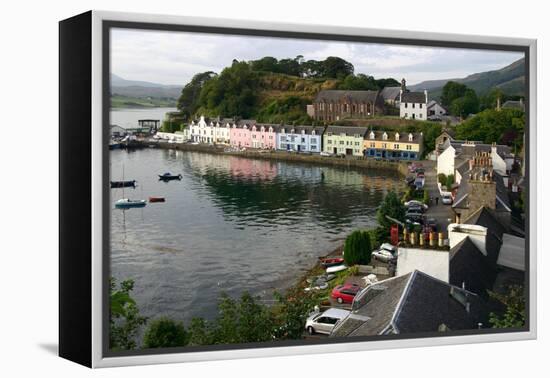 Portree, Isle of Skye, Highland, Scotland-Peter Thompson-Framed Premier Image Canvas