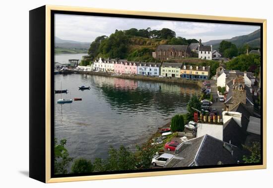 Portree, Isle of Skye, Highland, Scotland-Peter Thompson-Framed Premier Image Canvas