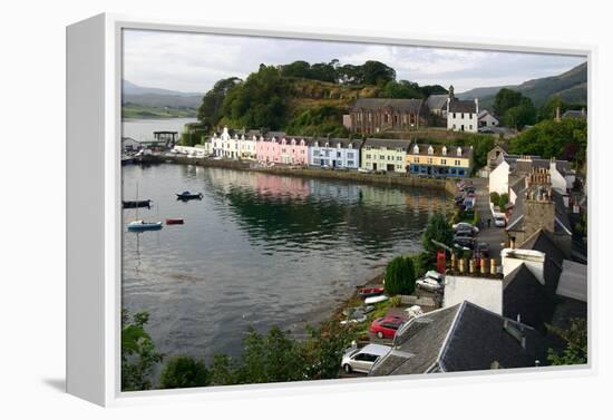 Portree, Isle of Skye, Highland, Scotland-Peter Thompson-Framed Premier Image Canvas