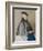 Portret Van Mme Boere, Jean-Etienne Liotard.-Jean-Etienne Liotard-Framed Premium Giclee Print