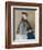 Portret Van Mme Boere, Jean-Etienne Liotard.-Jean-Etienne Liotard-Framed Art Print