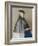 Portret Van Mme Boere, Jean-Etienne Liotard.-Jean-Etienne Liotard-Framed Art Print