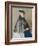 Portret Van Mme Boere, Jean-Etienne Liotard.-Jean-Etienne Liotard-Framed Art Print