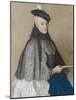 Portret Van Mme Boere, Jean-Etienne Liotard.-Jean-Etienne Liotard-Mounted Art Print