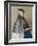 Portret Van Mme Boere, Jean-Etienne Liotard.-Jean-Etienne Liotard-Framed Art Print