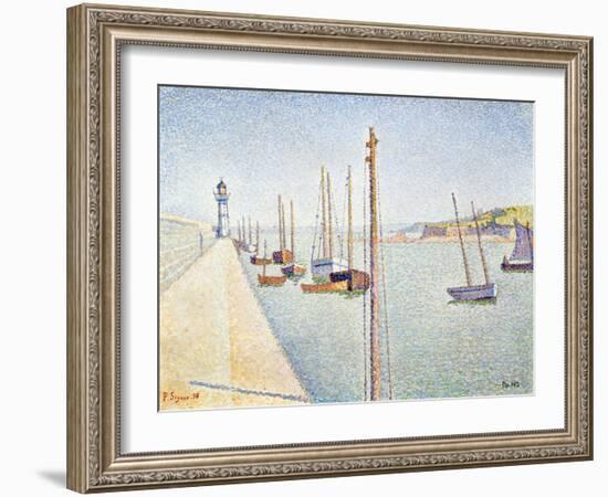 Portrieux, Brittany, 1888-Paul Signac-Framed Giclee Print