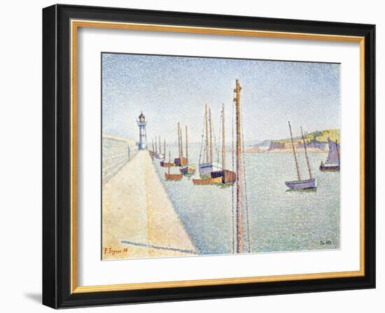 Portrieux, Brittany, 1888-Paul Signac-Framed Giclee Print