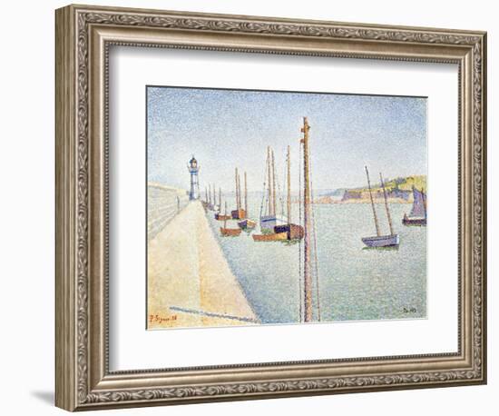 Portrieux, Brittany, 1888-Paul Signac-Framed Giclee Print