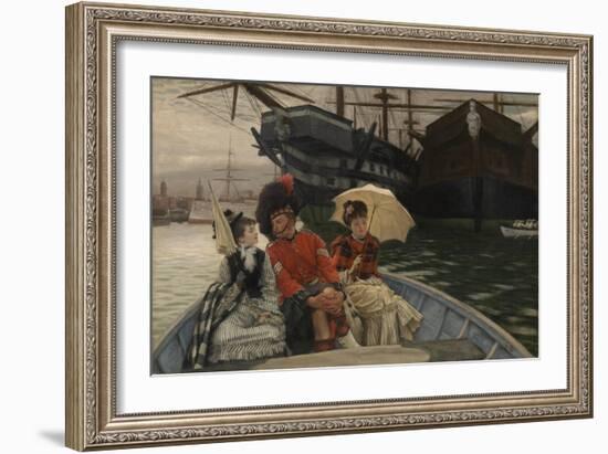 Portsmouth Dockyard-James Tissot-Framed Giclee Print