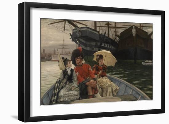 Portsmouth Dockyard-James Tissot-Framed Giclee Print