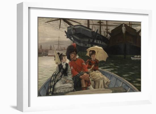 Portsmouth Dockyard-James Tissot-Framed Giclee Print