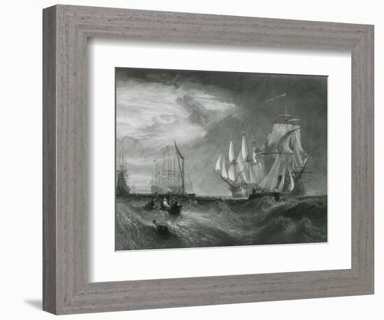 Portsmouth, Hampshire-J. M. W. Turner-Framed Photographic Print