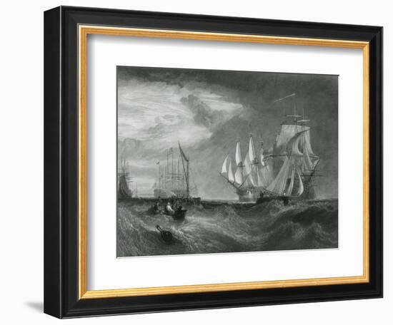 Portsmouth, Hampshire-J. M. W. Turner-Framed Photographic Print