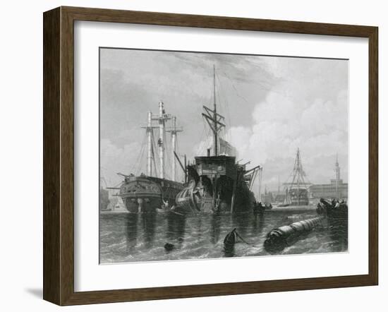 Portsmouth, Hampshire-EW Cooke-Framed Art Print