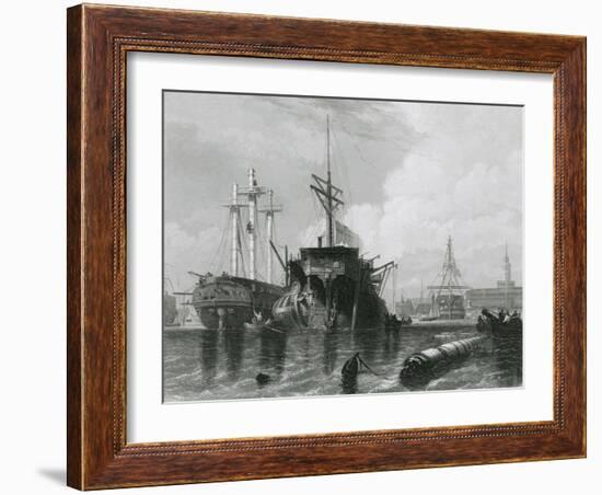 Portsmouth, Hampshire-EW Cooke-Framed Art Print