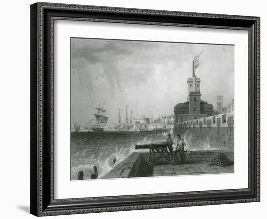 Portsmouth, Hampshire-EW Cooke-Framed Art Print