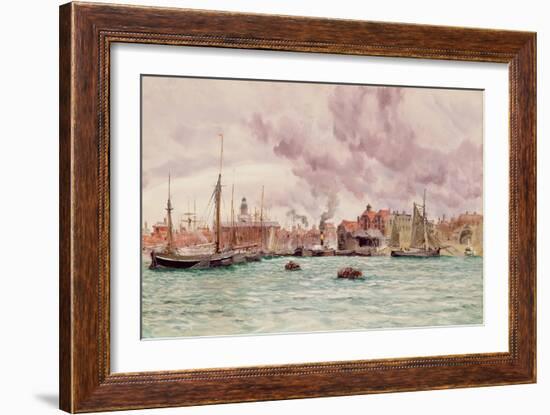 Portsmouth Harbour, 1884-John Brett-Framed Giclee Print