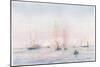 Portsmouth Harbour 1912, 1915-William Lionel Wyllie-Mounted Giclee Print