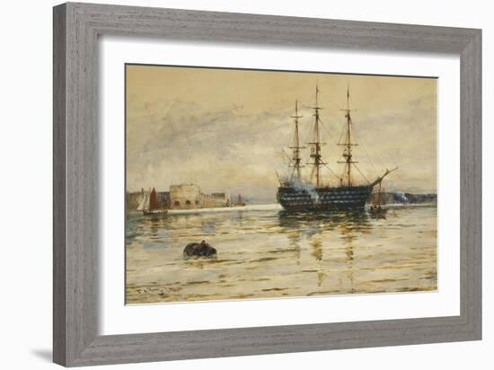 Portsmouth-Thomas Bush Hardy-Framed Giclee Print