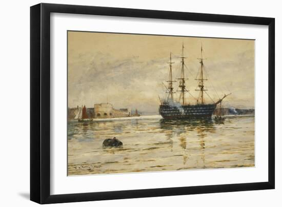 Portsmouth-Thomas Bush Hardy-Framed Giclee Print