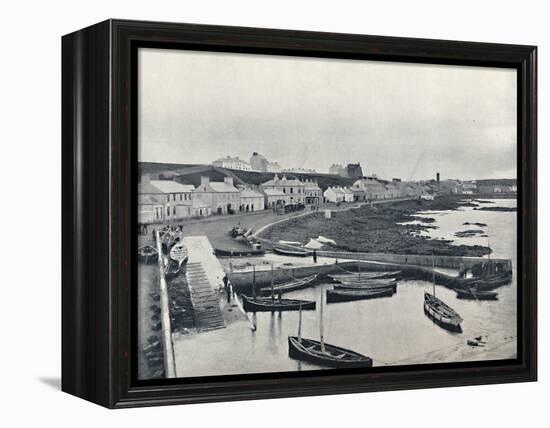 'Portstewart - The Harbour and Town', 1895-Unknown-Framed Premier Image Canvas