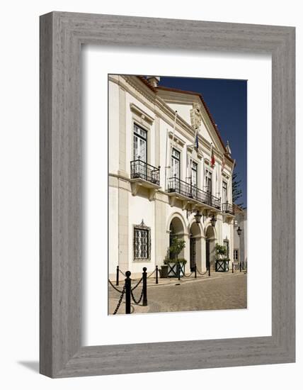 Portugal, Algarve, Faro, Old Town, Largo There Se-Chris Seba-Framed Photographic Print