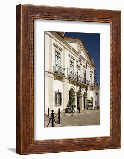 Portugal, Algarve, Faro, Old Town, Largo There Se-Chris Seba-Framed Photographic Print