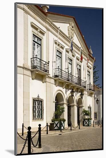 Portugal, Algarve, Faro, Old Town, Largo There Se-Chris Seba-Mounted Photographic Print