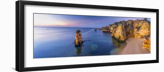 Portugal, Algarve, Lagos, Dona Ana Beach (Praia Dona Ana)-Alan Copson-Framed Photographic Print