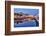 Portugal, Aveiro, Moliceiro Boats Along the Main Canal of Aveiro-Terry Eggers-Framed Photographic Print