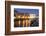 Portugal. Aveiro. 'Portuguese Venice'. Canal District Tourist Gondola and their Reflections-Emily Wilson-Framed Photographic Print