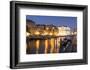 Portugal. Aveiro. 'Portuguese Venice'. Canal District Tourist Gondola and their Reflections-Emily Wilson-Framed Photographic Print