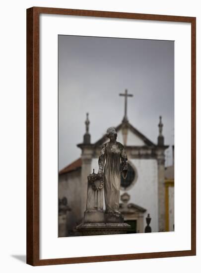 Portugal, Averio, Graveyard Scenes from the Town of Averio-Terry Eggers-Framed Photographic Print