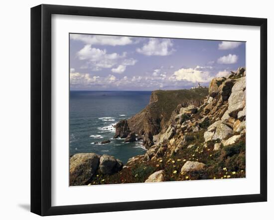 Portugal, Cabo Da Roca, Rock Coast-Thonig-Framed Photographic Print