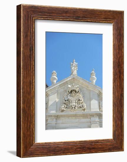 Portugal, Coimbra, Coimbra University, Building Detail-Jim Engelbrecht-Framed Photographic Print