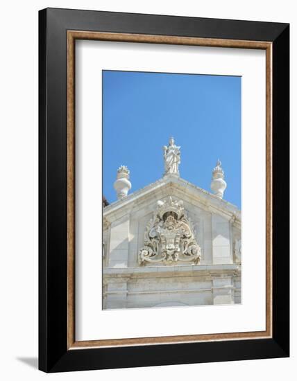 Portugal, Coimbra, Coimbra University, Building Detail-Jim Engelbrecht-Framed Photographic Print