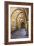 Portugal, Coimbra. Old Cathedral Cloister. Archways, Walking Paths, Courtyard-Emily Wilson-Framed Photographic Print