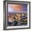 Portugal, Coimbra, Overview at Dusk(Mr)-Shaun Egan-Framed Photographic Print