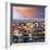 Portugal, Coimbra, Overview at Dusk(Mr)-Shaun Egan-Framed Photographic Print