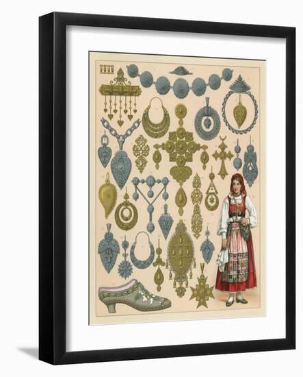 Portugal Costume-French School-Framed Giclee Print