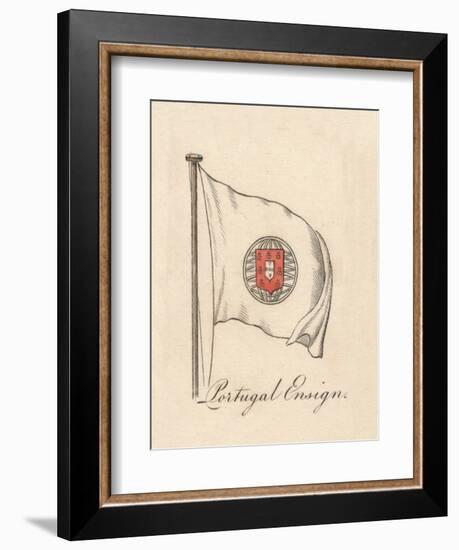 'Portugal Ensign', 1838-Unknown-Framed Giclee Print