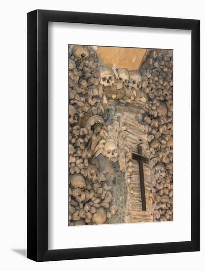 Portugal, Evora, St. Francis Church, Bone Chapel-Jim Engelbrecht-Framed Photographic Print