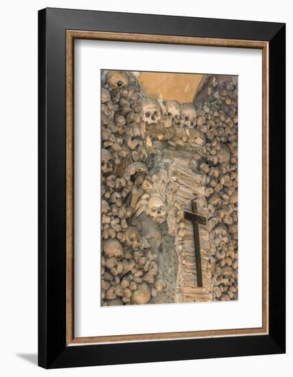 Portugal, Evora, St. Francis Church, Bone Chapel-Jim Engelbrecht-Framed Photographic Print